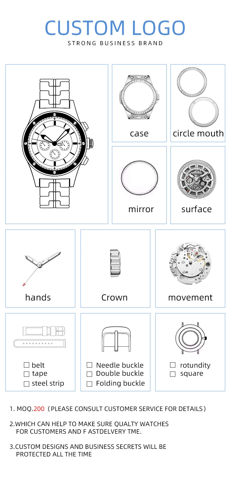 Starry Sky Watch Men's Skeleton Automatic Mechanical Luxury Constellation Stainless Steel Stereoscopic Night Light Waterproof